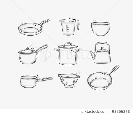Kitchenware for everyday cooking 98866278