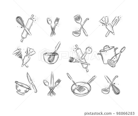 Kitchen stuff for cooking and bakery 98866283