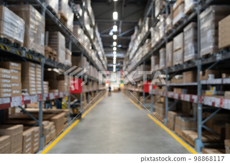 Blurred Shop Aisle, Abstract Shopping Mall, Blur Supermarket, Defocused Shopping Centre Blurred Shop Aisle, Abstract Shopping Mall, Blur Supermarket, Defocused Shopping Centre 98868117