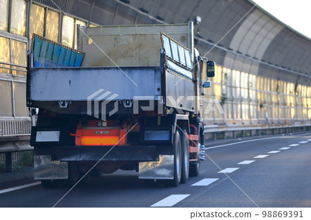 Dump truck image 98869391