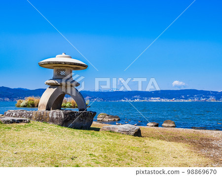 Lake Suwa Stone Sculpture Park Lake Suwa Stone Sculpture Park 98869670