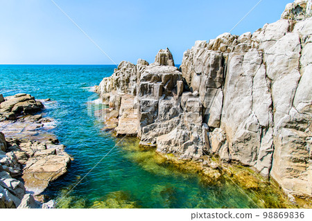 福井縣東神坊的斷崖 98869836