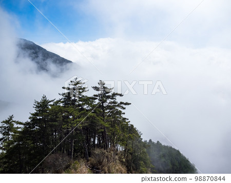 Landscape of Southern Cross-Island Highway in Taitung, Taiwan. 98870844