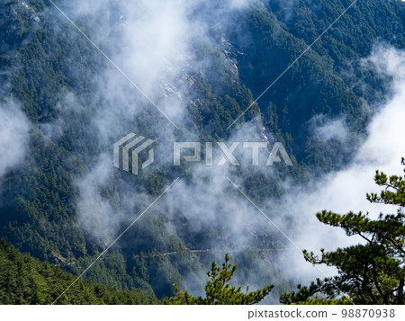 Landscape of Southern Cross-Island Highway in Taitung, Taiwan. 98870938