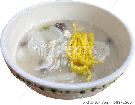 rice cake soup, new year food, nuki rice cake soup, new year food, nuki 98871560