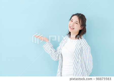 Women's casual blue back hand Women's casual blue back hand 98873563