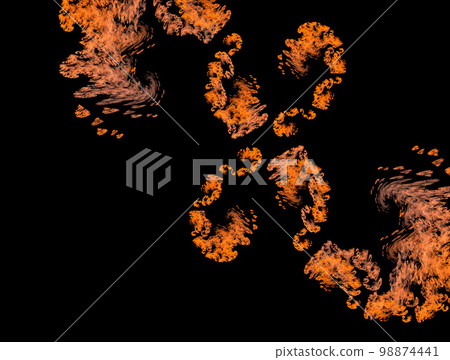 Imaginatory fractal abstract background Image 98874441