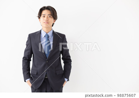 business suit smile 98875607