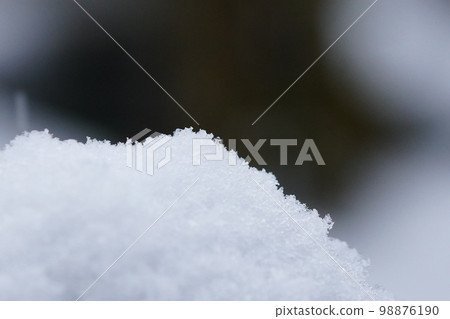 fresh snow crystals fresh snow crystals 98876190
