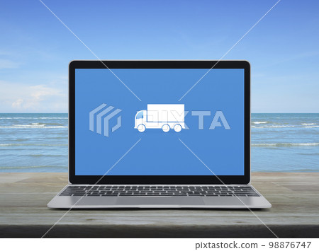 Business transportation online service concept Business transportation online service concept 98876747