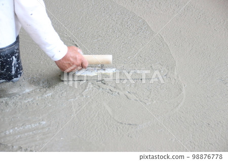 抹灰工匠的地板混凝土 98876778