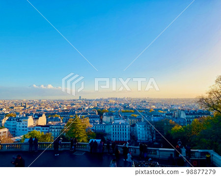 從蒙馬特看巴黎 98877279