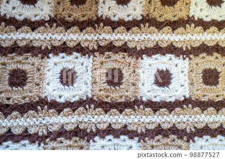 Hand-knitted knitted crochet motifs 98877527