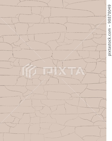 Vertical background image with complex cracks on the surface of a light brown resin panel Vertical background image with complex cracks on the surface of a light brown resin panel 98878049