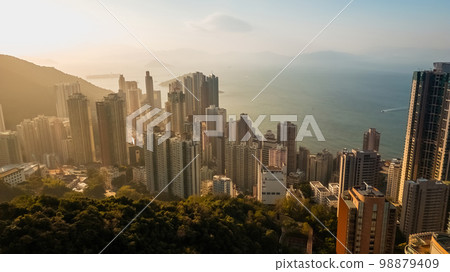 2 Fev 2023 the kennedy Town, the cityscape of hong kong 2 Fev 2023 the kennedy Town, the cityscape of hong kong 98879409