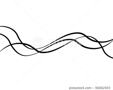 Abstract line black Abstract line black 98882003