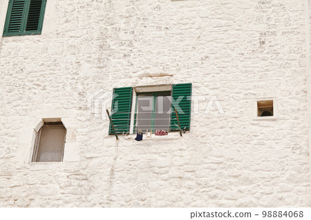 Wonderful architecture of the old town Ostuni, Bari, Italy. Wonderful architecture of the old town Ostuni, Bari, Italy. 98884068