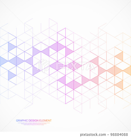 Abstract geometric background with triangle shape pattern Abstract geometric background with triangle shape pattern 98884088