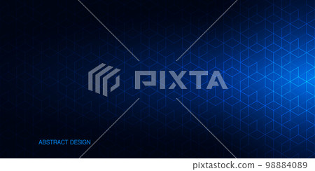 Abstract technology background with geometric texture and grid pattern for your graphic design 98884089
