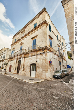Wonderful architecture of the old town Ostuni, Bari, Italy. 98884098