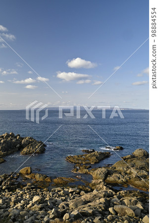 Okushiri Island, from the Setana Town Taisei district 98884554