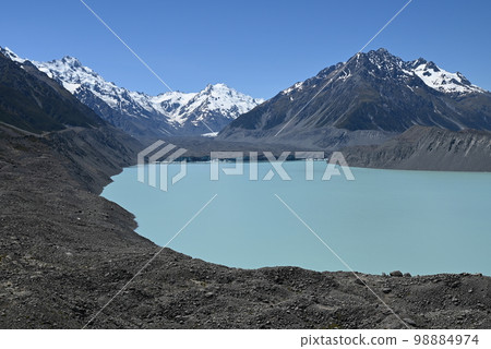 [New Zealand] Lake Tasman Tasman Glacier 98884974