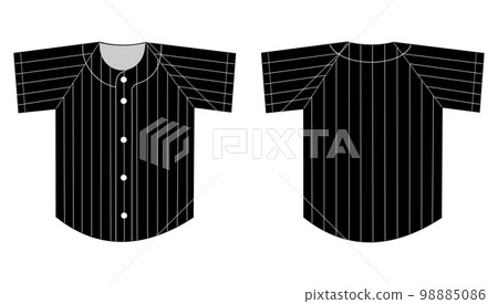 棒球/豎條紋制服（正面/背面） 98885086
