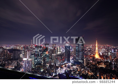 Night view of Tokyo Night view of Tokyo 98885244