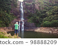Waterfall on Sri Lanka 98888209