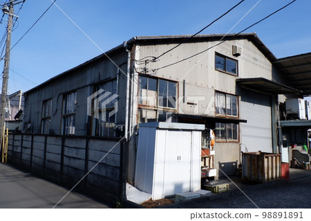 retro town factory 98891891