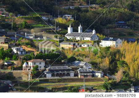 [Nagasaki Prefecture] Ishizumi Shitsu Village (Shitsu Church) in Sotome, Nagasaki City 98893709