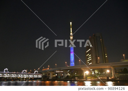 Sumida River Sky Tree Ukrainian Color 98894126