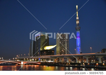 Sumida River Sky Tree Flame of the Cauldron Sumida River Sky Tree Flame of the Cauldron 98894785