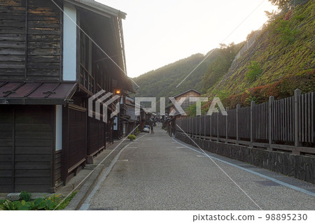 Nagano Kisoji Nakasendo Narai-juku scenery 98895230