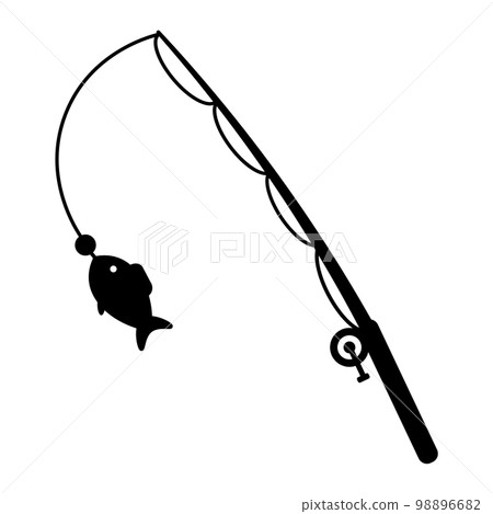 Fishing rod icon Fishing rod icon 98896682