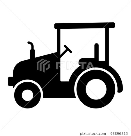 Tractor icon 98896813