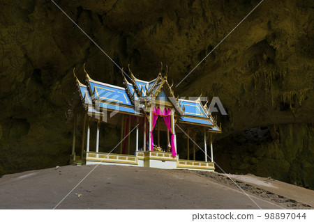 The Kuhakaruhat pavilion in the Phraya Nakhon Cave at Prachuap Khiri Khan, Thailand The Kuhakaruhat pavilion in the Phraya Nakhon Cave at Prachuap Khiri Khan, Thailand 98897044