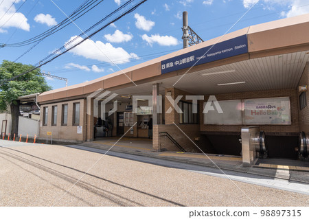 Scenery in front of the station Nakayama Kannon Station Scenery in front of the station Nakayama Kannon Station 98897315