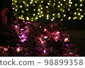 Small illumination underfoot (on the ground surface of park planting) 98899358