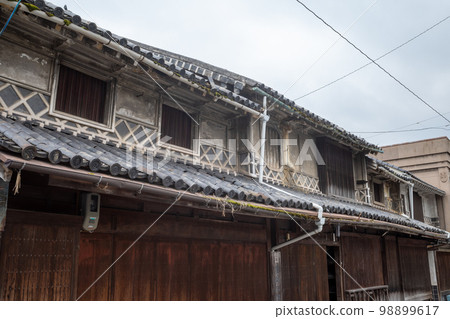 An old and very beautiful building in Okayama prefecture, Japan 98899617