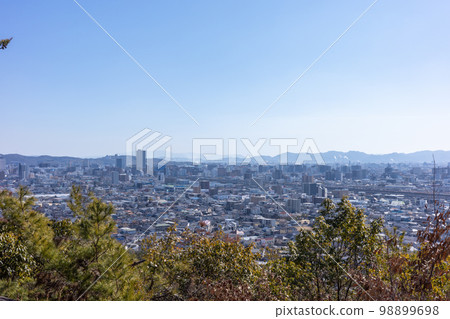 Beautiful scenery of Okayama City, Okayama Prefecture, Japan Beautiful scenery of Okayama City, Okayama Prefecture, Japan 98899698