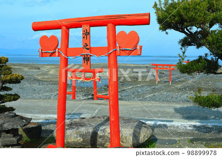 [佐賀縣]大王神社的海底鳥居 98899978
