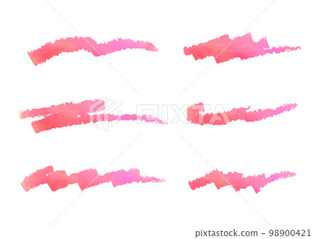 Hand drawn style line set 98900421