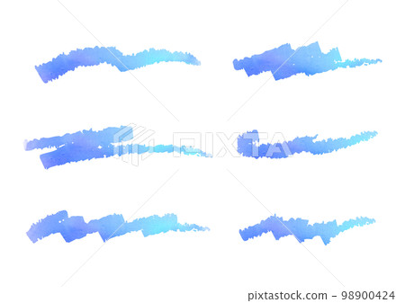 Hand drawn style line set Hand drawn style line set 98900424