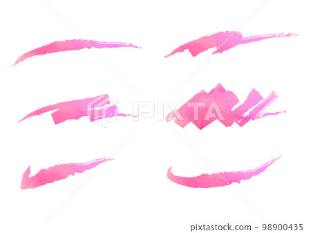 Hand drawn style line set Hand drawn style line set 98900435