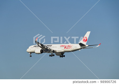 Aircraft ready for landing 98900726