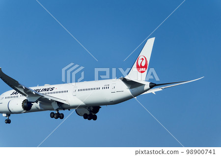 Aircraft ready for landing Aircraft ready for landing 98900741