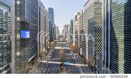 Skyscrapers, Teheran-ro, Yeoksam-dong, Samseong-dong, Gangnam-gu, Seoul 98900846