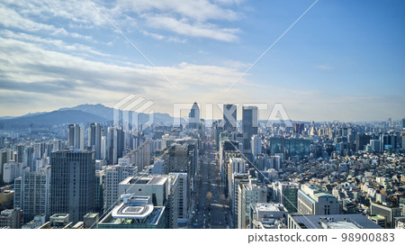 摩天大樓，德黑蘭路，驛三城，三成洞，江南區，首爾雲 98900883