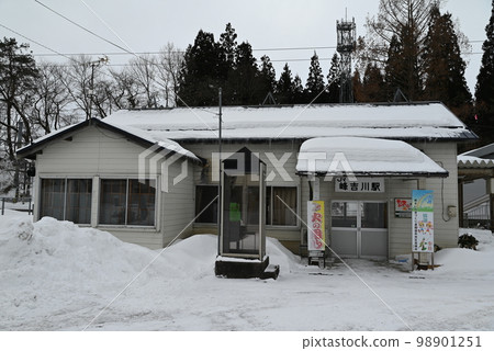 [秋田縣/奧區本線]峰吉川站 98901251